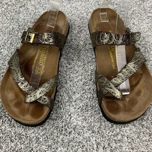 Birkenstock Metallic Sandals